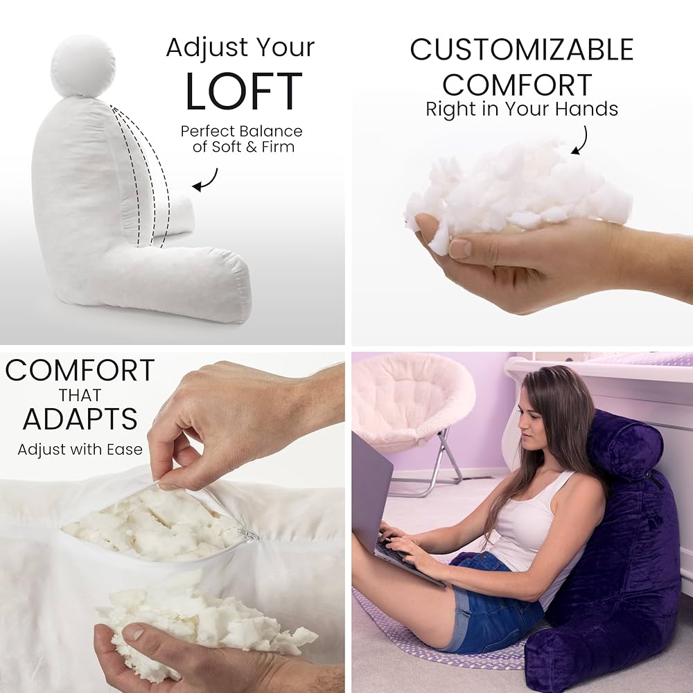 Amazon.com: Husband Pillow XXL – Reading Pillow Bed Chair